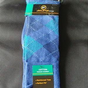 Gold toe argyle socks